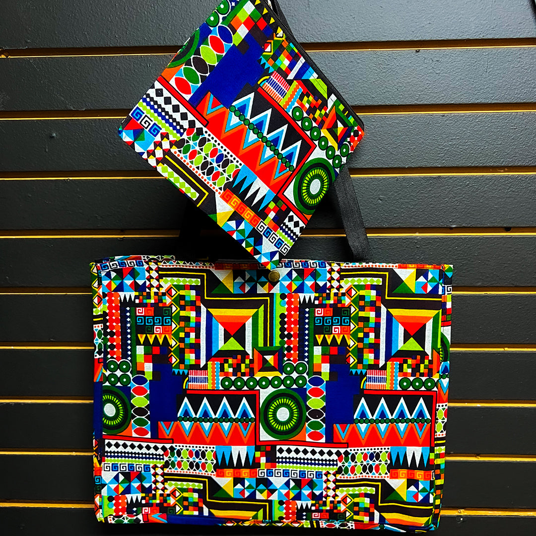Handcrafted African Print Ankara Bag Set