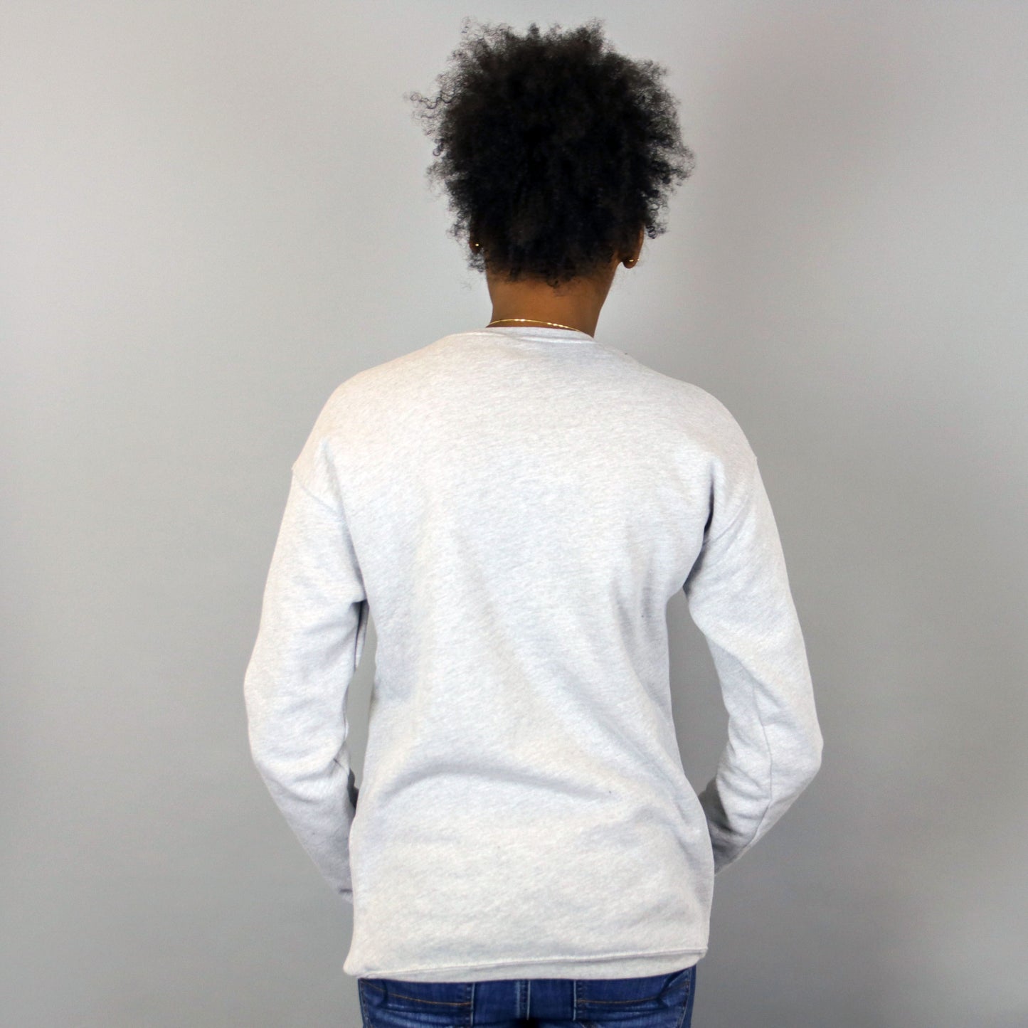 Unisex Proud African Grey & Black Crewneck Sweatshirt