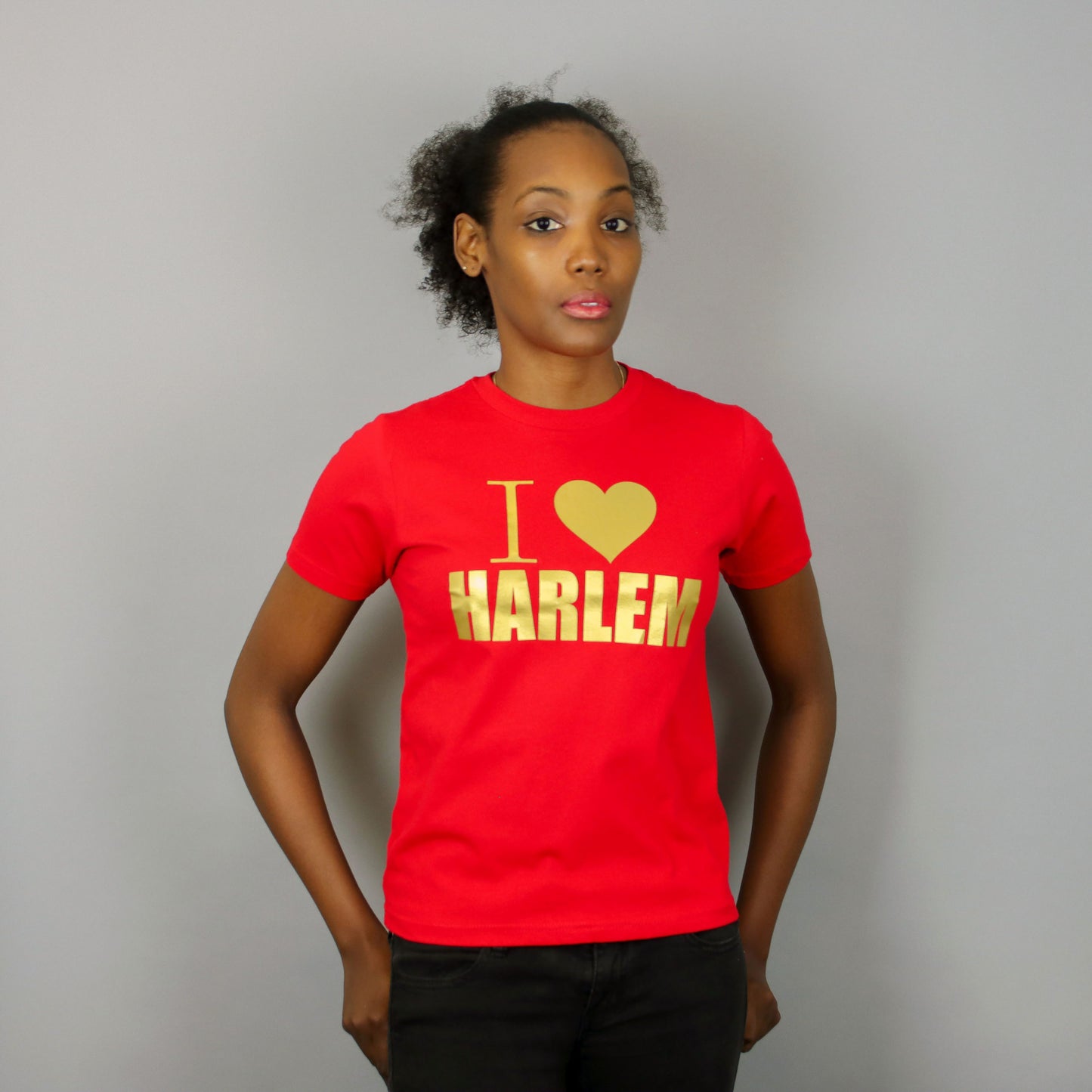 I love Harlem short sleeve t-shirt – Women