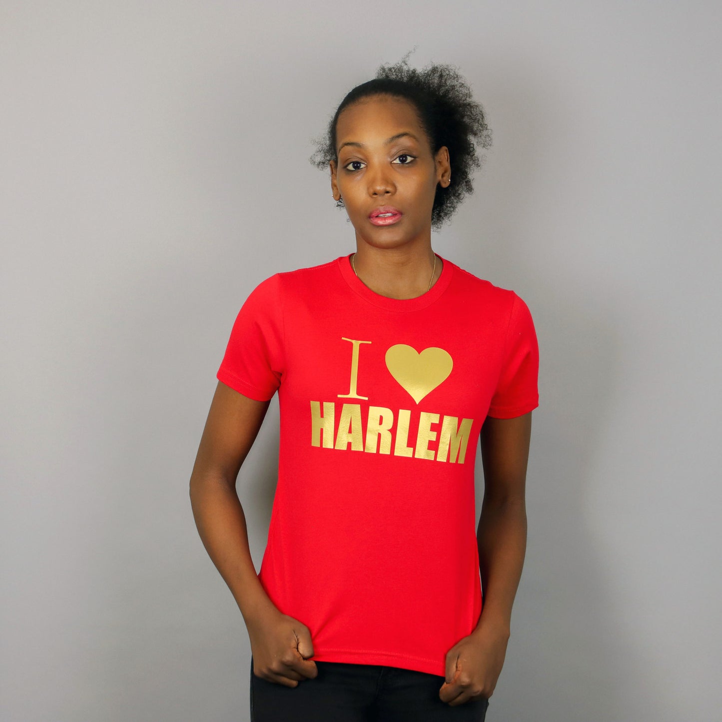 I love Harlem short sleeve t-shirt – Women