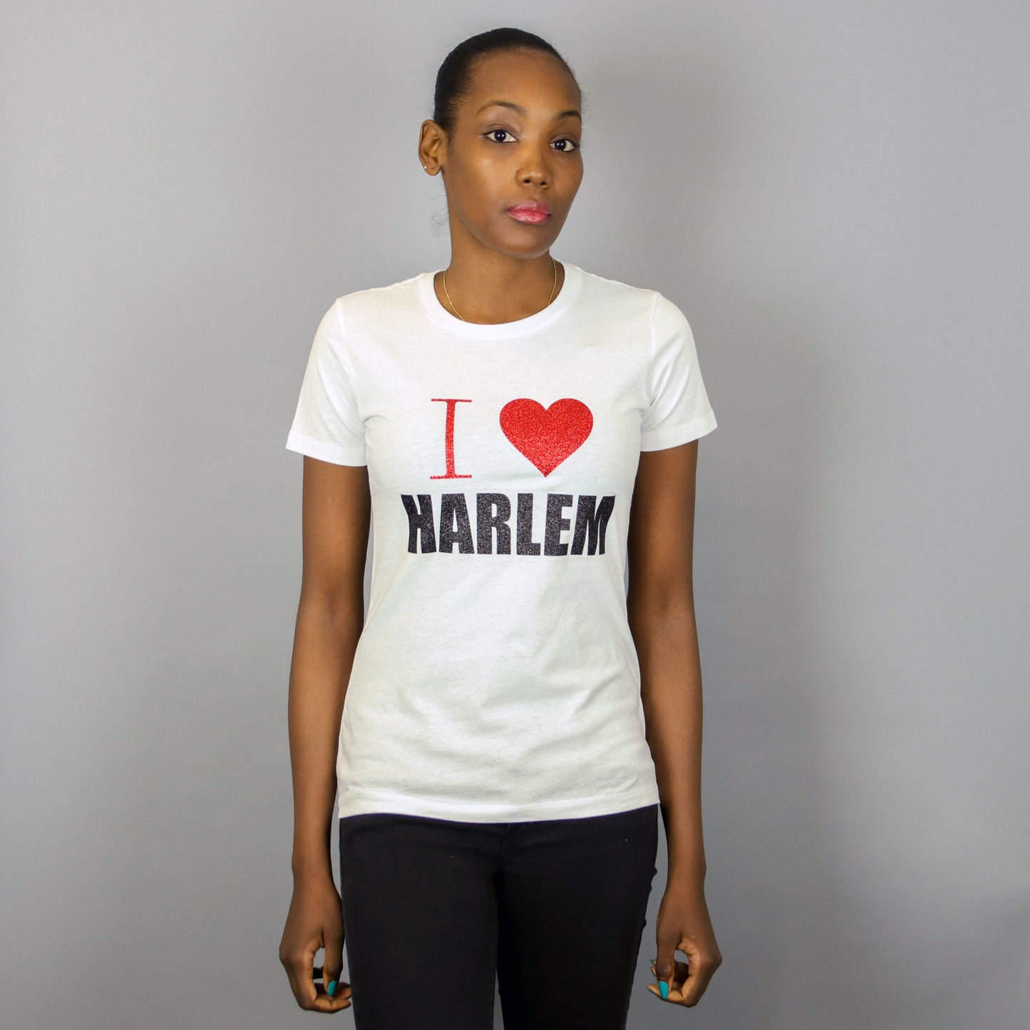 I love Harlem short sleeve t-shirt – Women