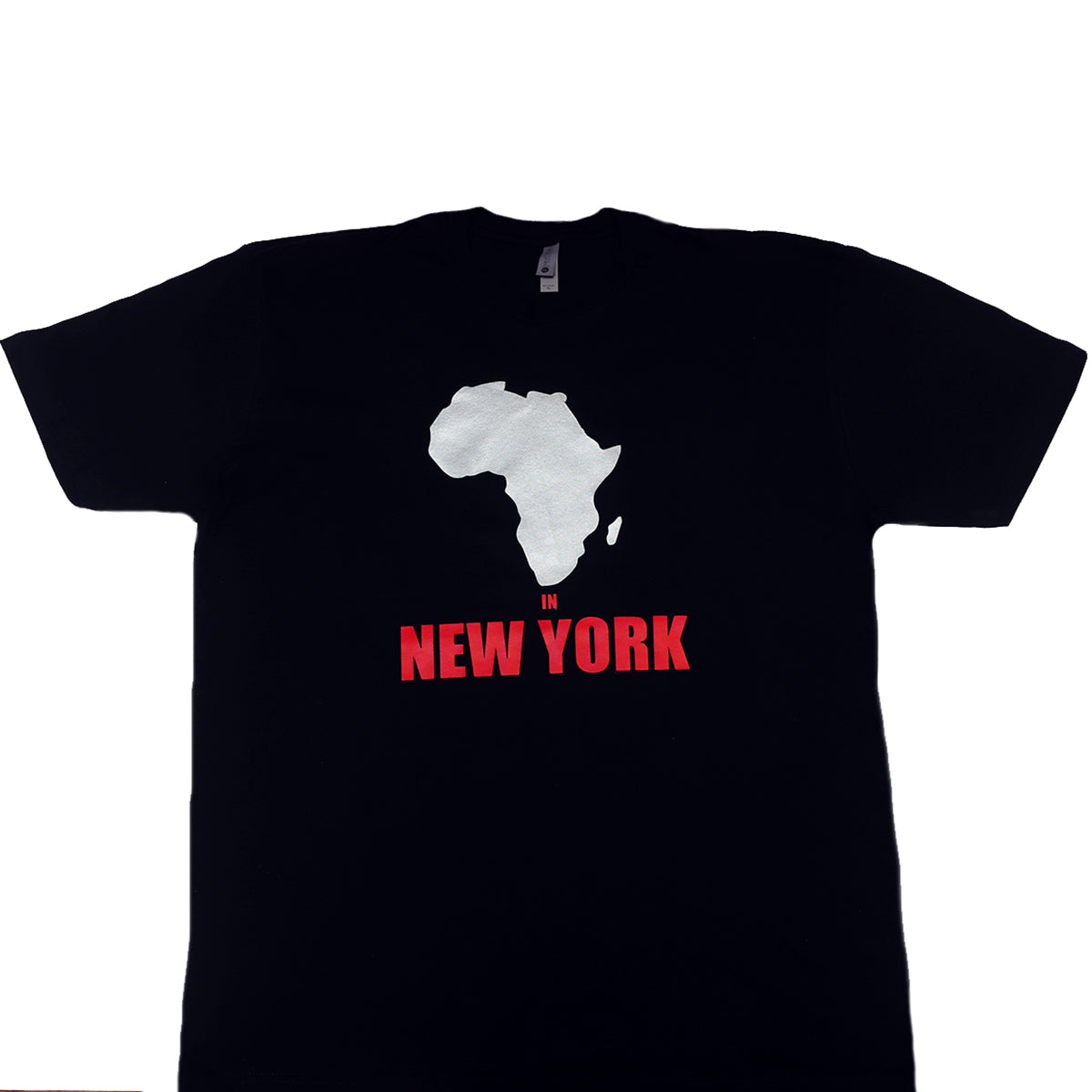 Africa in New York T-shirt Black & Silver - Men