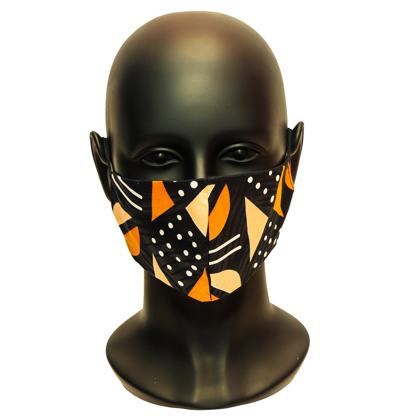 Reversible African Print Ankara Face Mask 100% Cotton