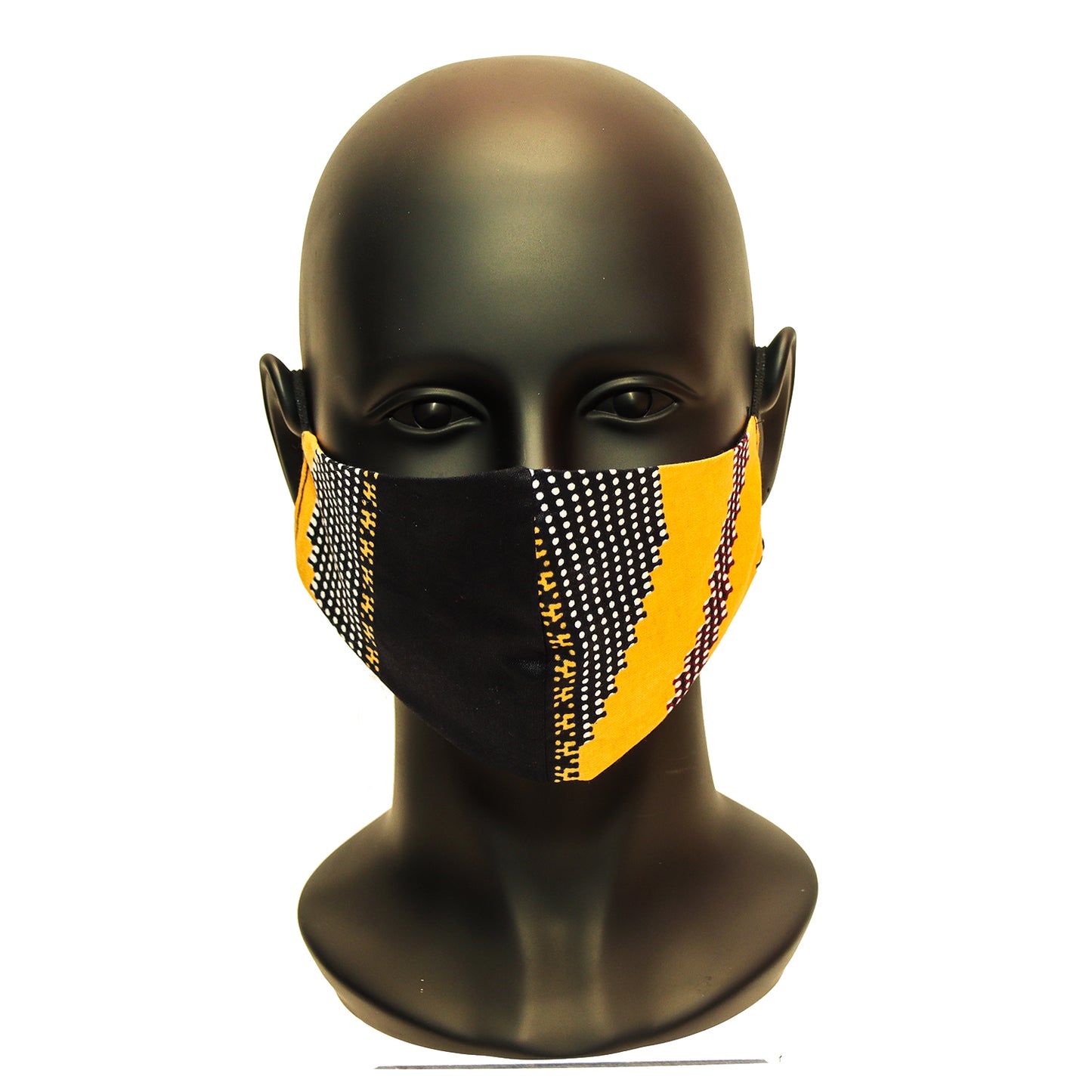 Reversible African Print Ankara Face Mask 100% Cotton