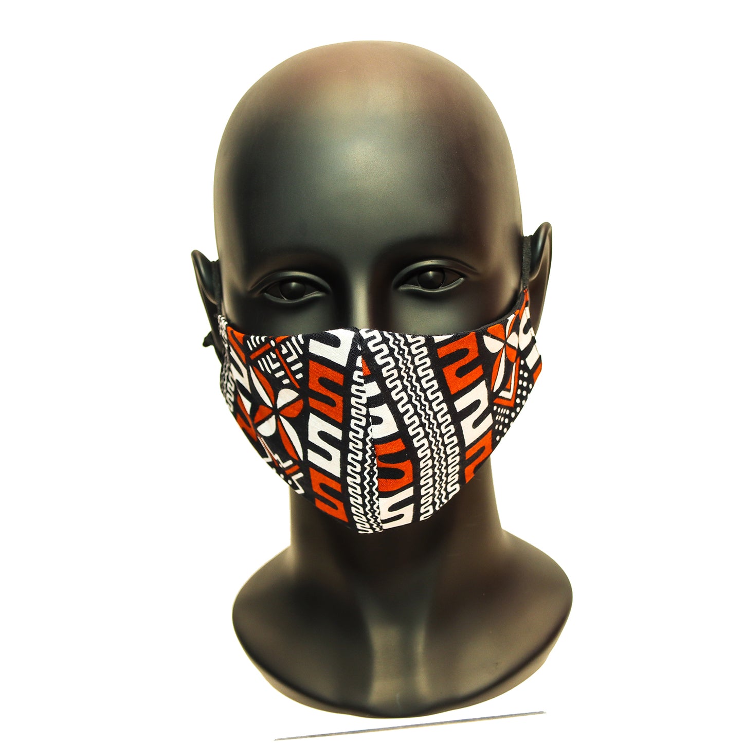 Reversible African Print Ankara Face Mask 100% Cotton