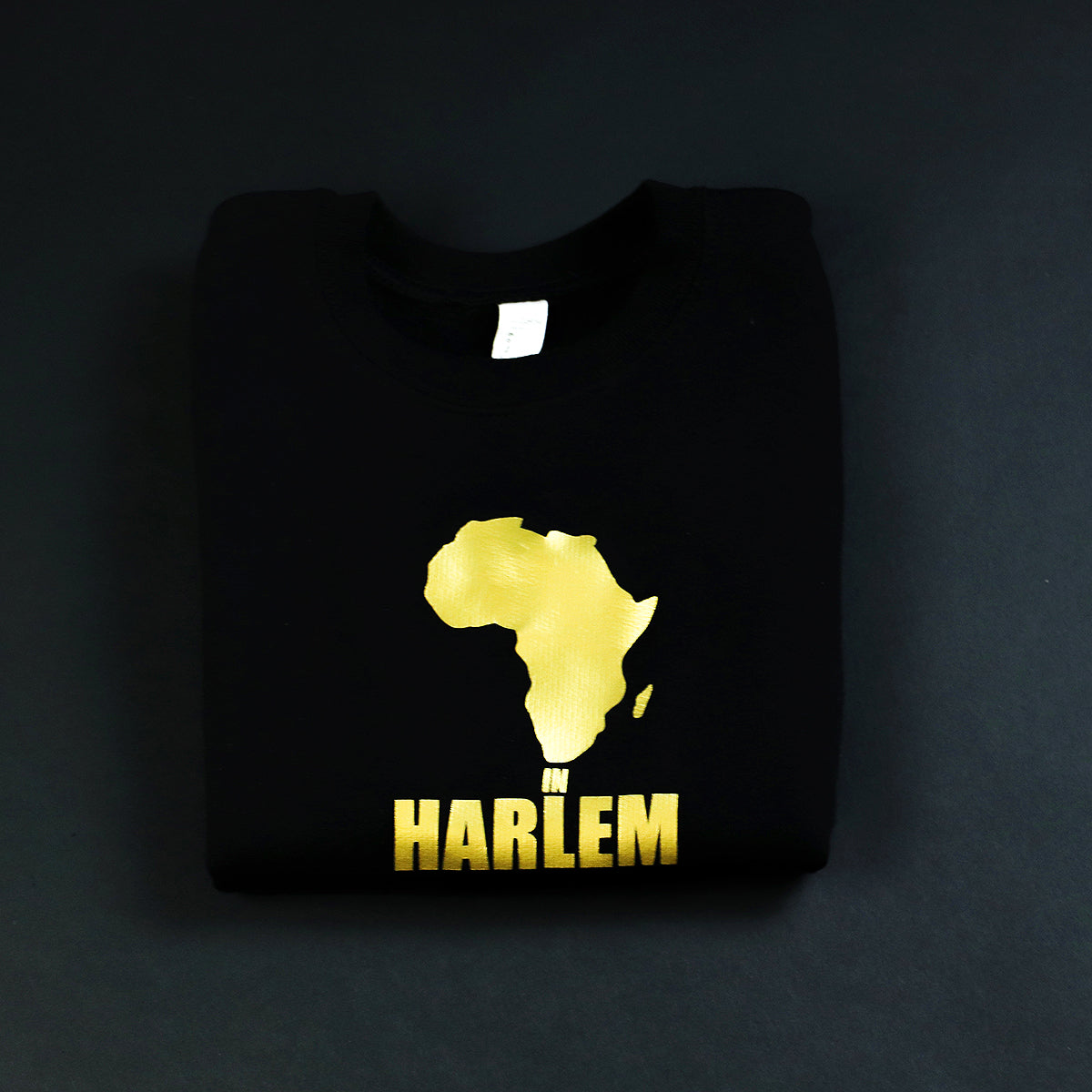 Unisex Africa in Harlem Crewneck Sweatshirt Gold - Kids