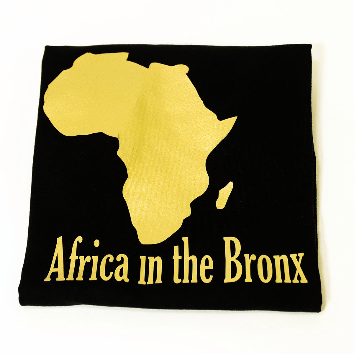 Africa in the Bronx T-shirt Gold Original - Women