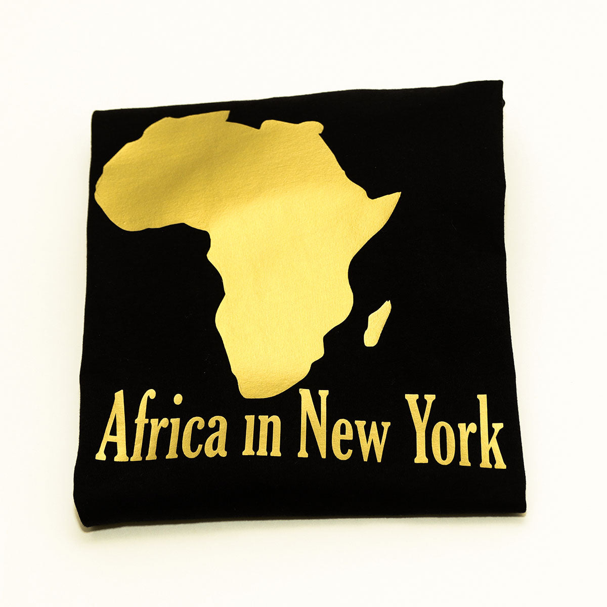 Africa in New York T-shirt Gold Original - Women