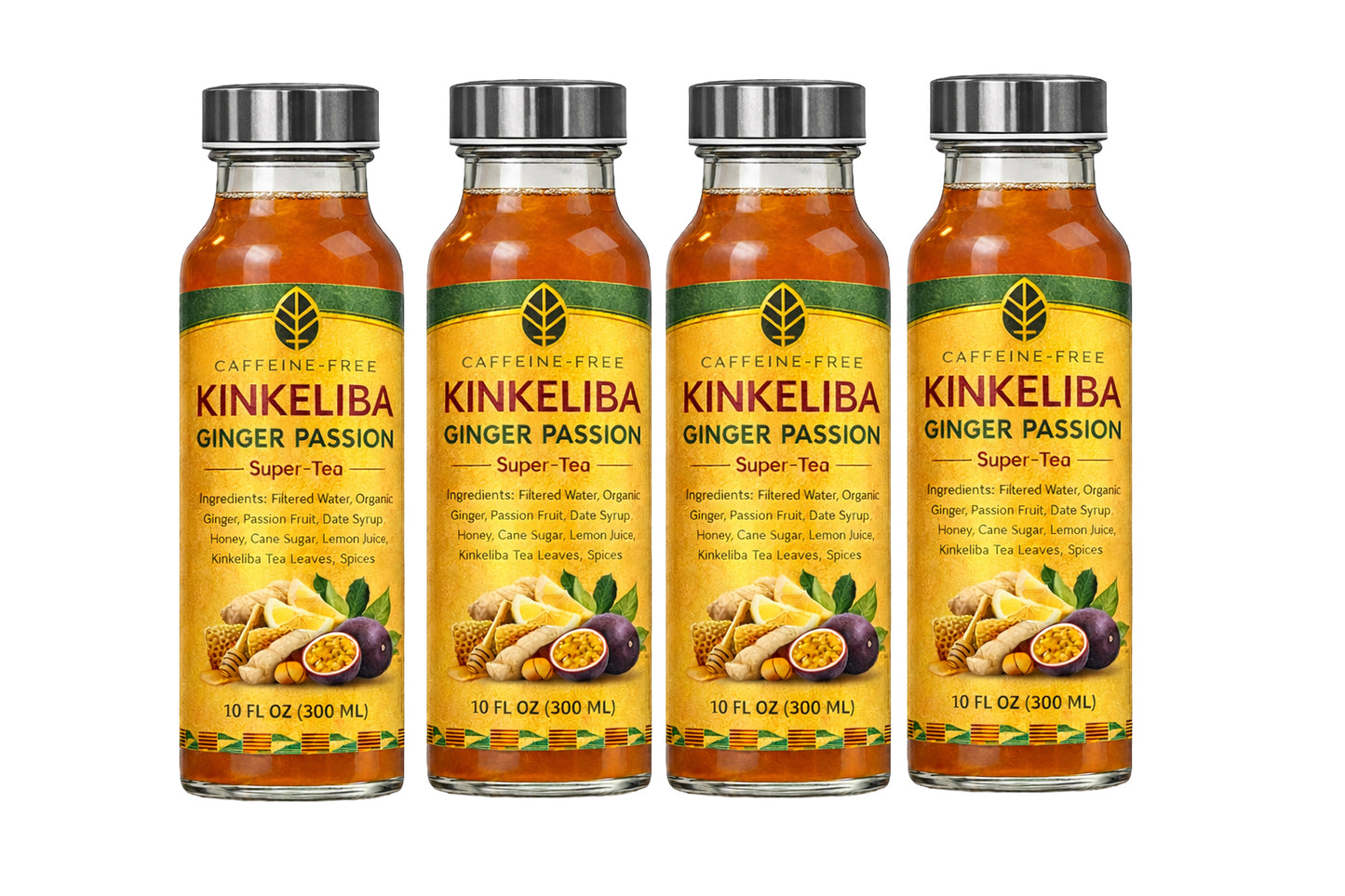 ORGANIC KINKELIBA GINGER PASSION TEA 4 PACK