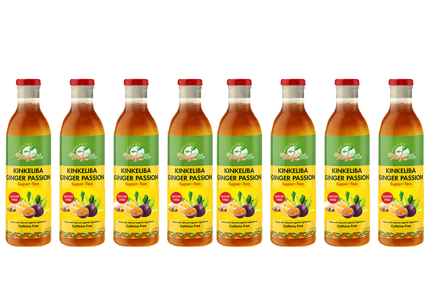 ORGANIC KINKELIBA GINGER PASSION TEA SUGAR FREE - 8 PACK