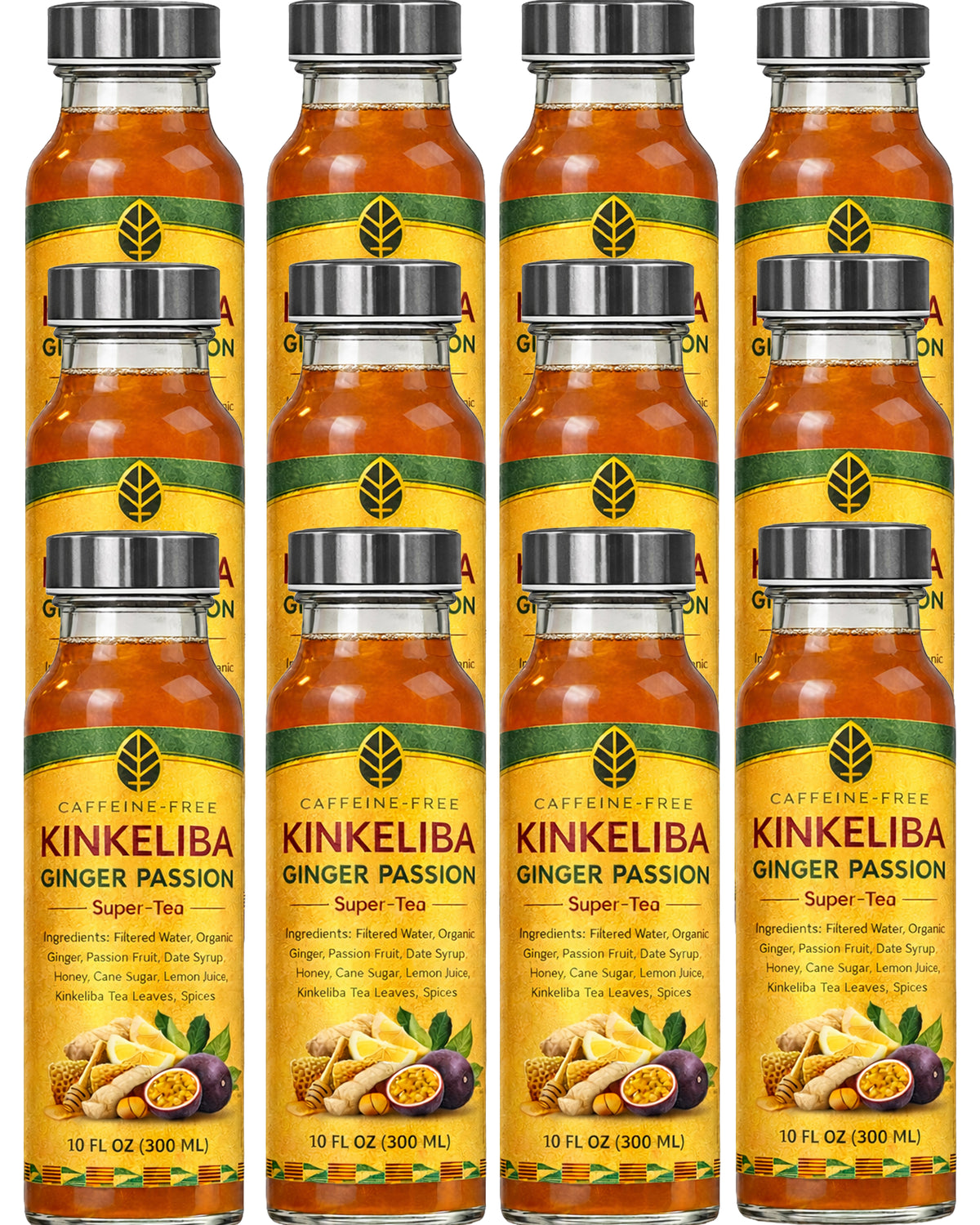 ORGANIC KINKELIBA GINGER PASSION TEA 12 PACK