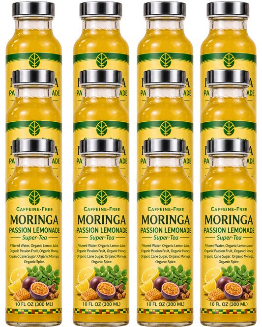 ORGANIC MORINGA PASSION LEMONADE Super-Tea 12 PACK