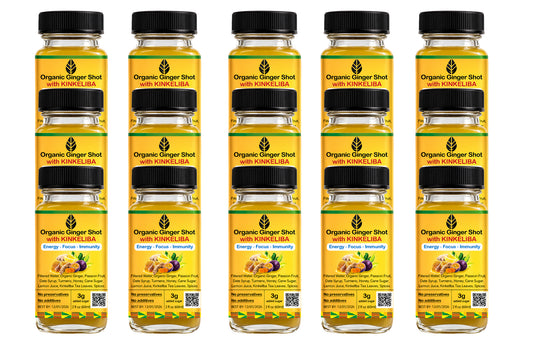 ORGANIC GINGER SHOT PASSION 15 PACK