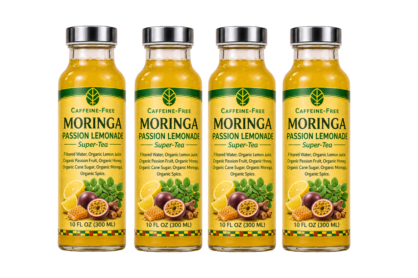 ORGANIC MORINGA PASSION LEMONADE SUPER-TEA 4 PACK