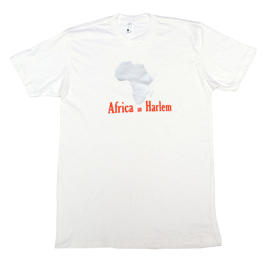 Africa in Harlem T-shirt Original White & Silver - Men