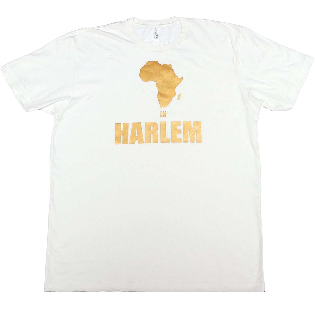 Africa in Harlem T-shirt White & Gold - Men