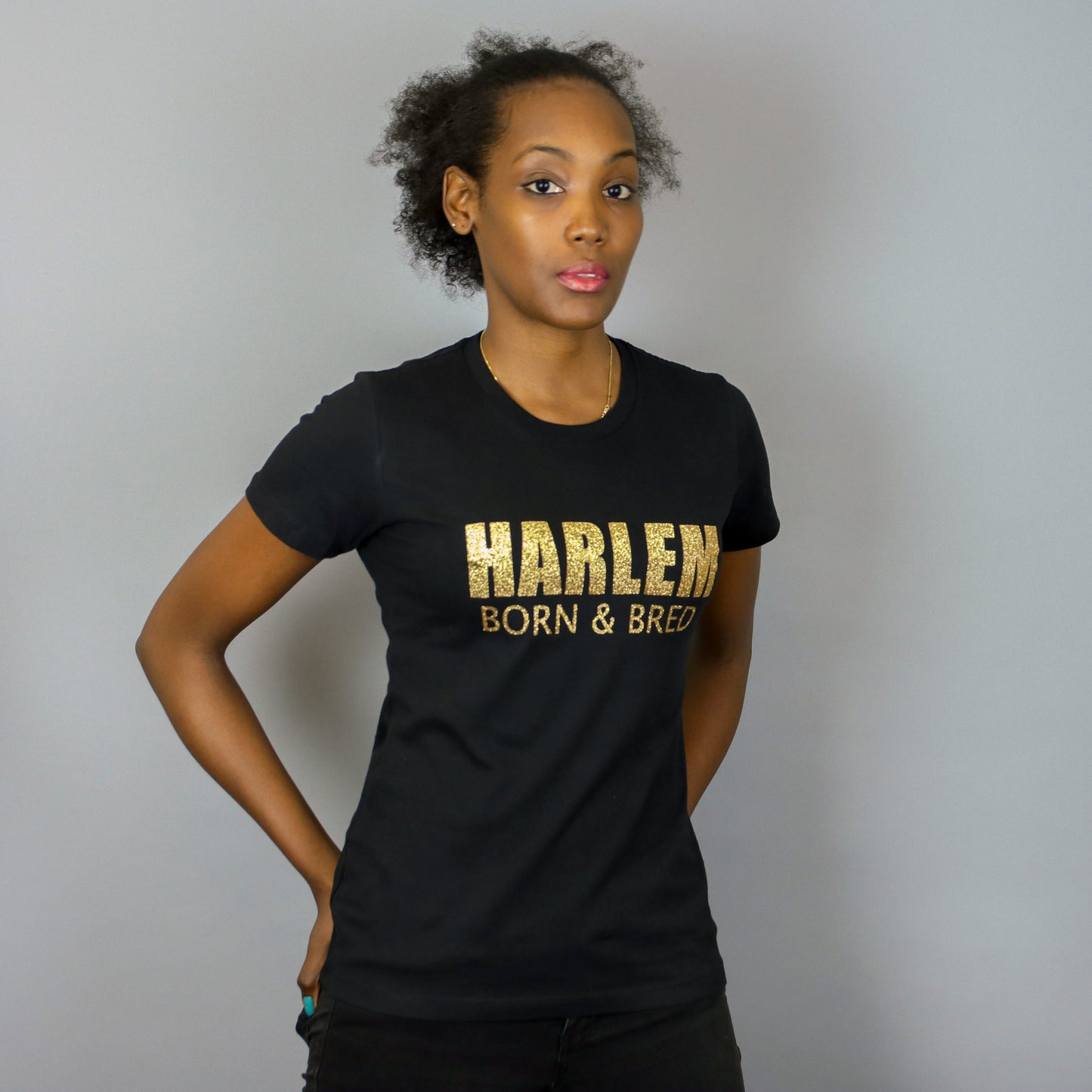 Harlem Born & Bred short sleeve t-shirt – Women