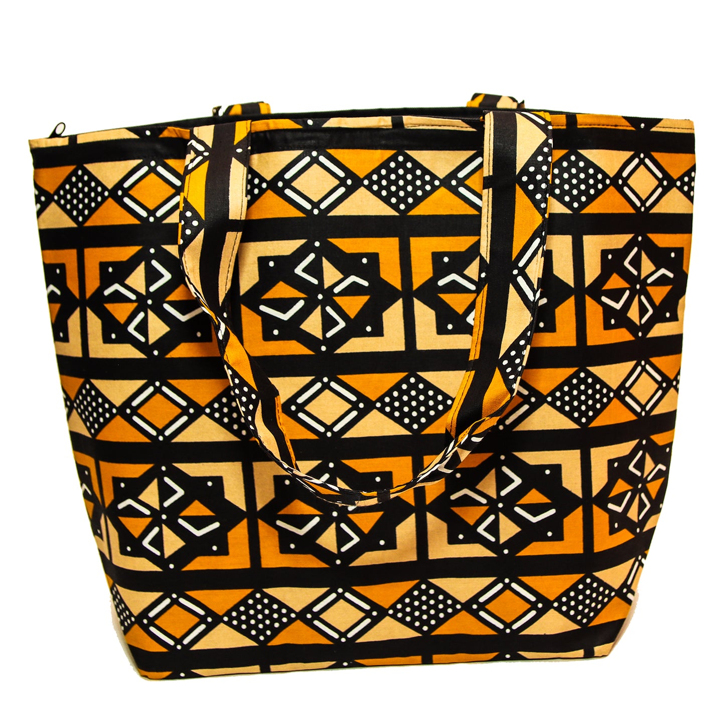 Handcrafted Waterproof African Print Ankara Tote Bag