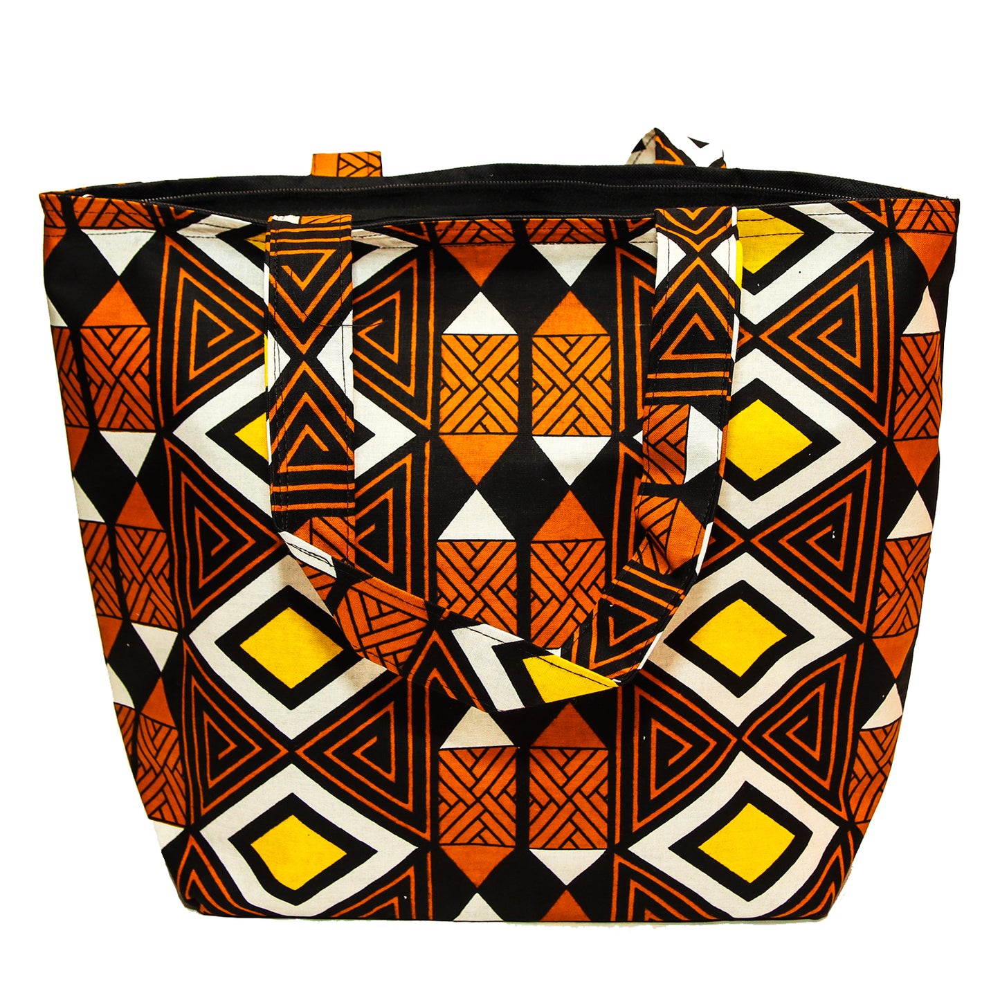 Handcrafted Waterproof African Print Ankara Tote Bag
