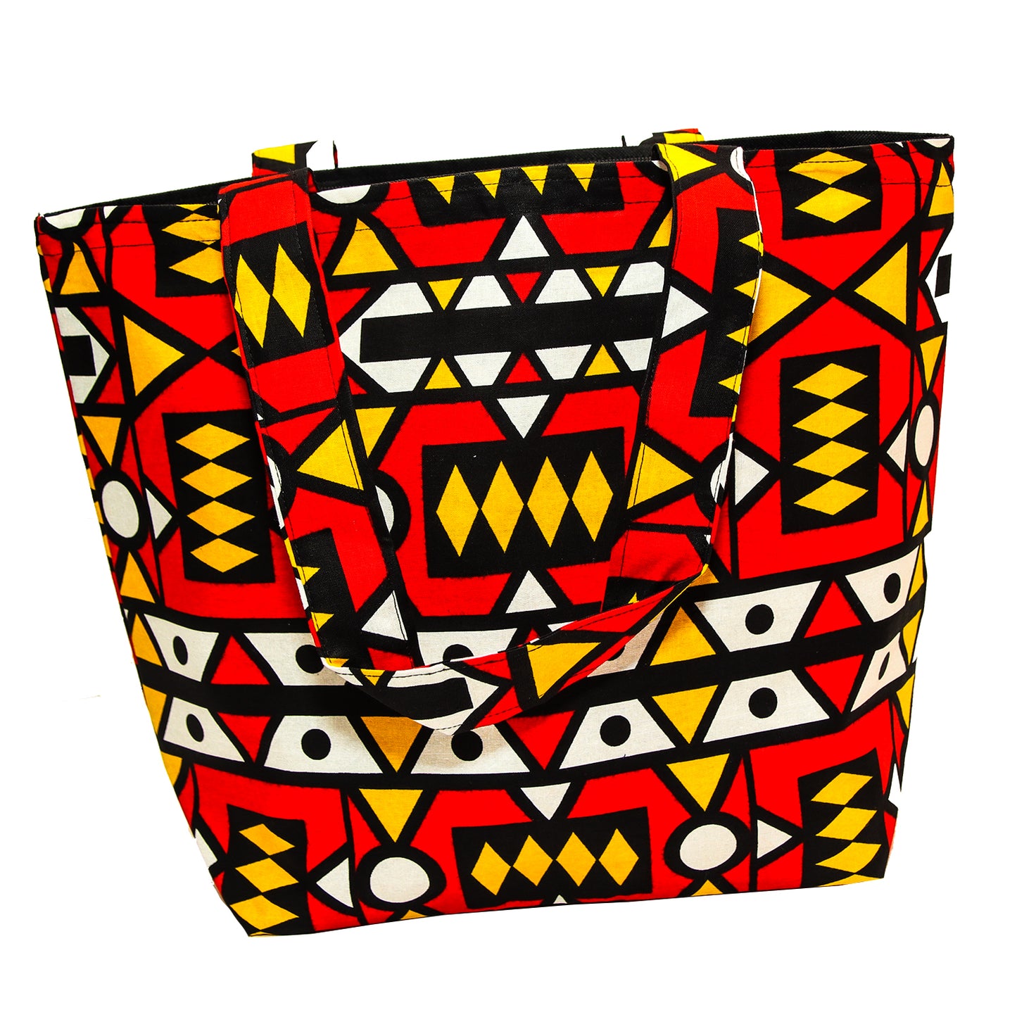 Handcrafted Waterproof African Print Ankara Tote Bag