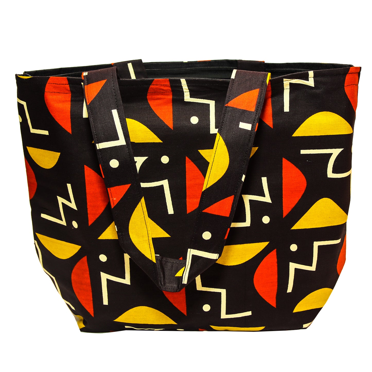 Handcrafted Waterproof African Print Ankara Tote Bag