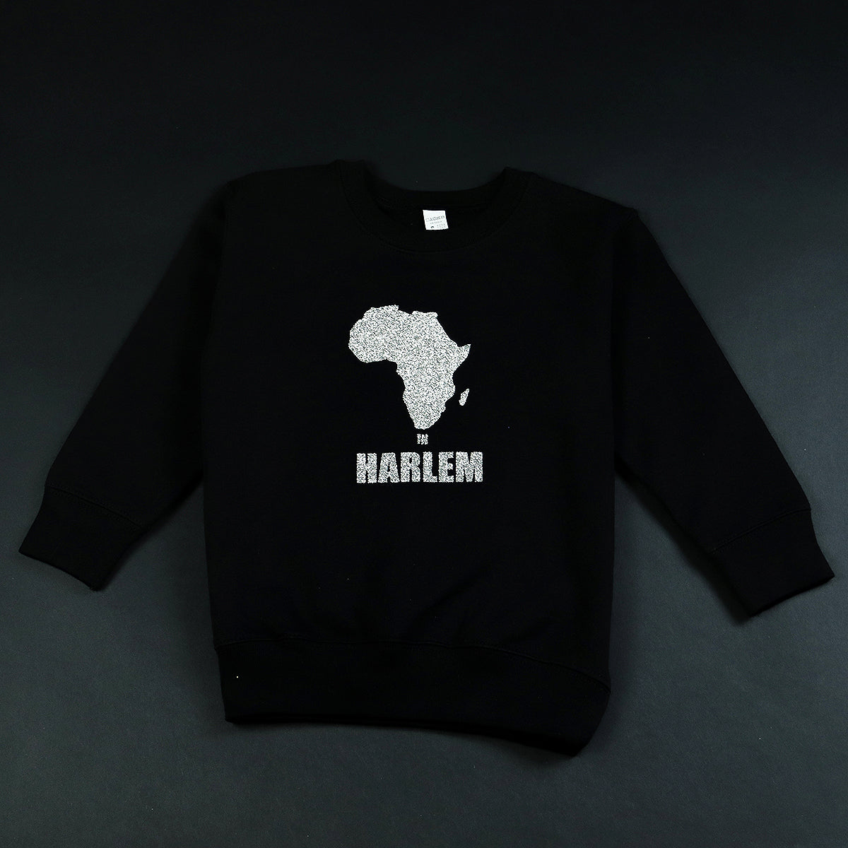 Unisex Africa in Harlem Crewneck Sweatshirt Silver